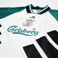 1993/95 Liverpool Vintage adidas Equipment Away Football Shirt 44/46 (XL)