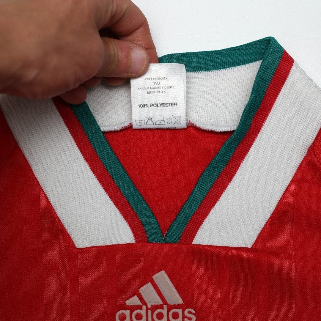 1993/95 Liverpool Vintage adidas Equipment Home Football Shirt 40/42 (L)
