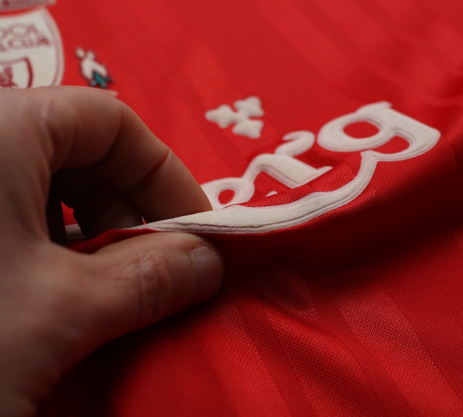 1993/95 LIVERPOOL Vintage adidas Equipment Home Football Shirt (M/L) 40/42