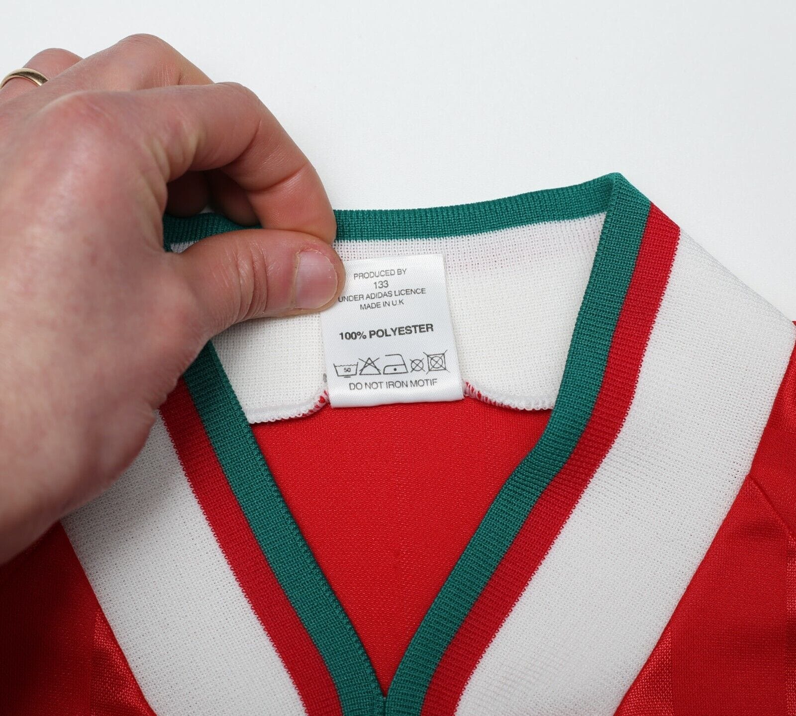 1993/95 LIVERPOOL Vintage adidas Equipment Home Football Shirt (M/L) 40/42