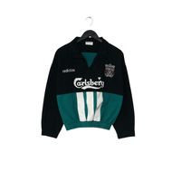 1993/95 Liverpool Vintage adidas Football Training Drill Top (XS) 34/36
