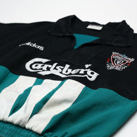 1993/95 Liverpool Vintage adidas Football Training Drill Top (XS) 34/36