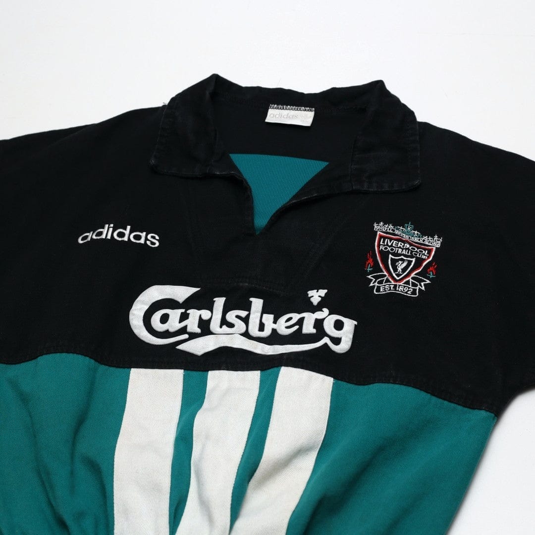 1993/95 Liverpool Vintage adidas Football Training Drill Top (XS) 34/36