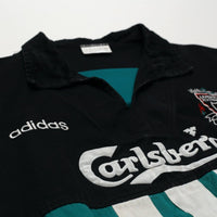 1993/95 Liverpool Vintage adidas Football Training Drill Top (XS) 34/36
