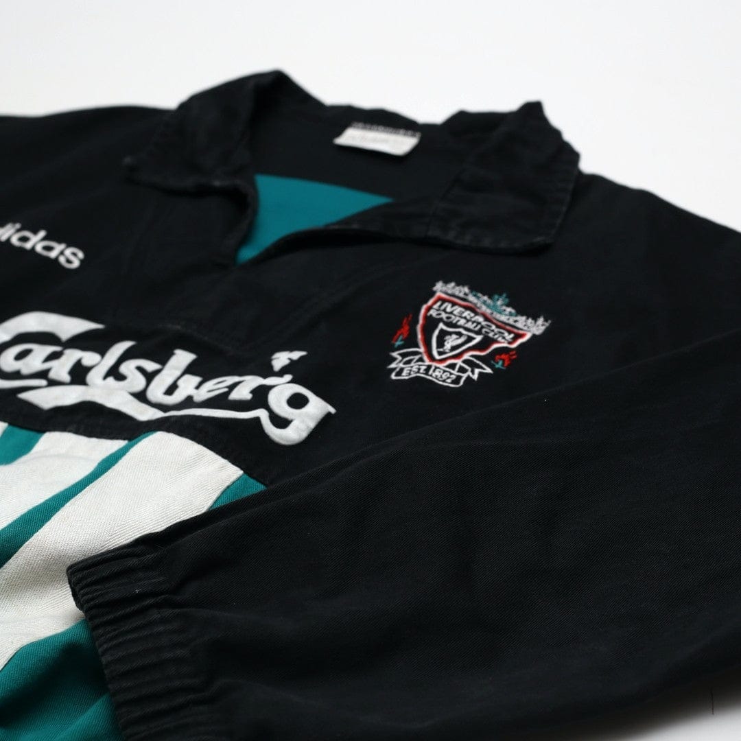1993/95 Liverpool Vintage adidas Football Training Drill Top (XS) 34/36