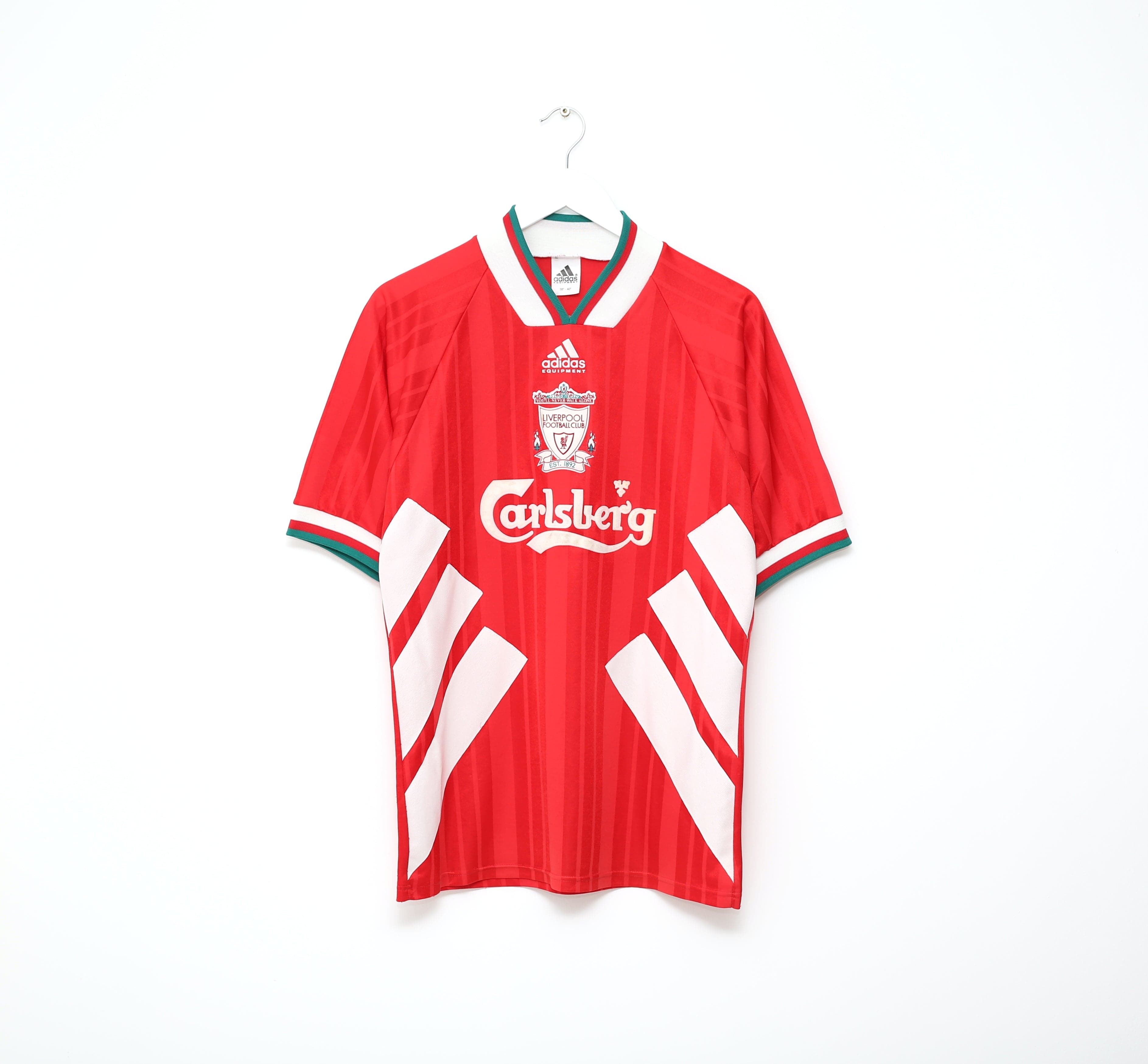 1993/94 Liverpool Home Football Shirt / Old Vintage Soccer Jersey