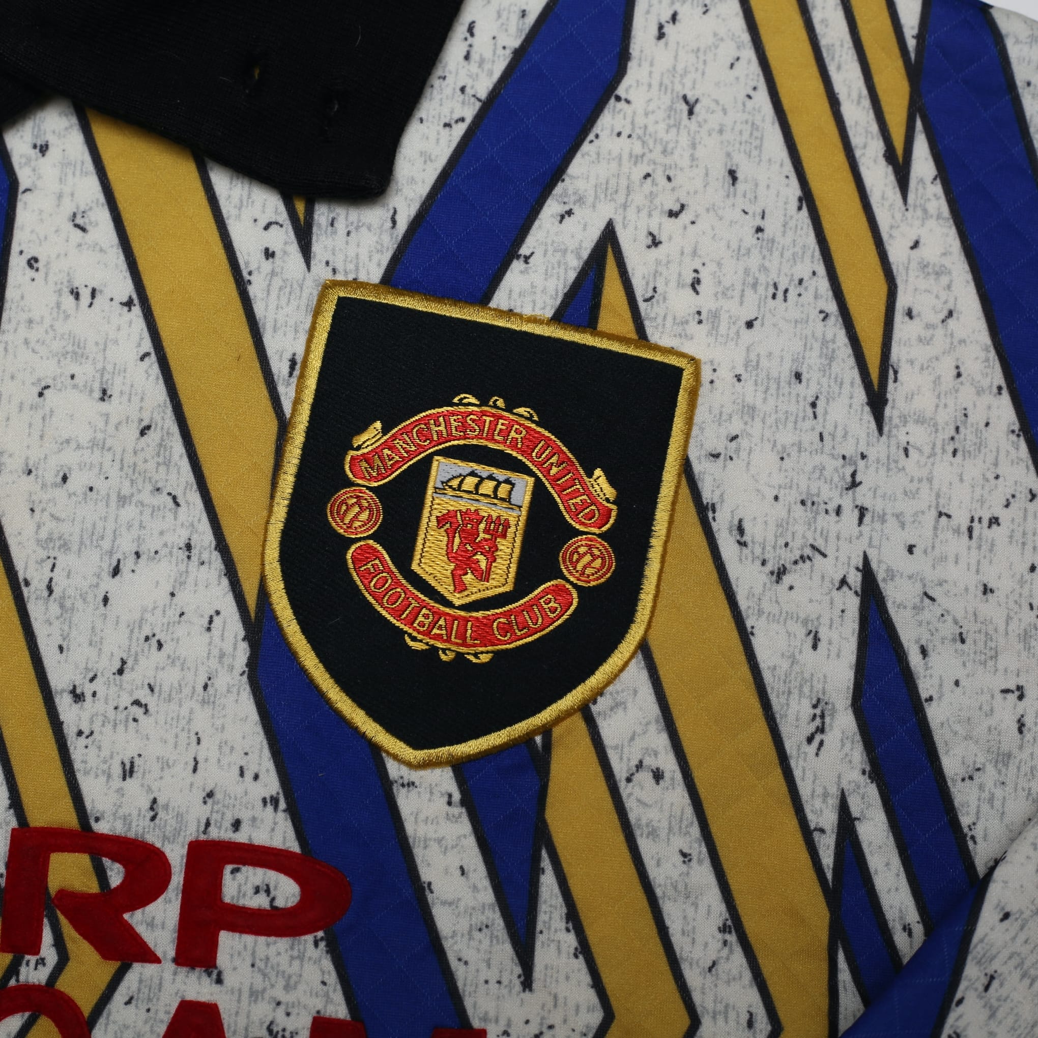 1993/95 Manchester United Vintage Umbro Away GK Football Shirt (S)