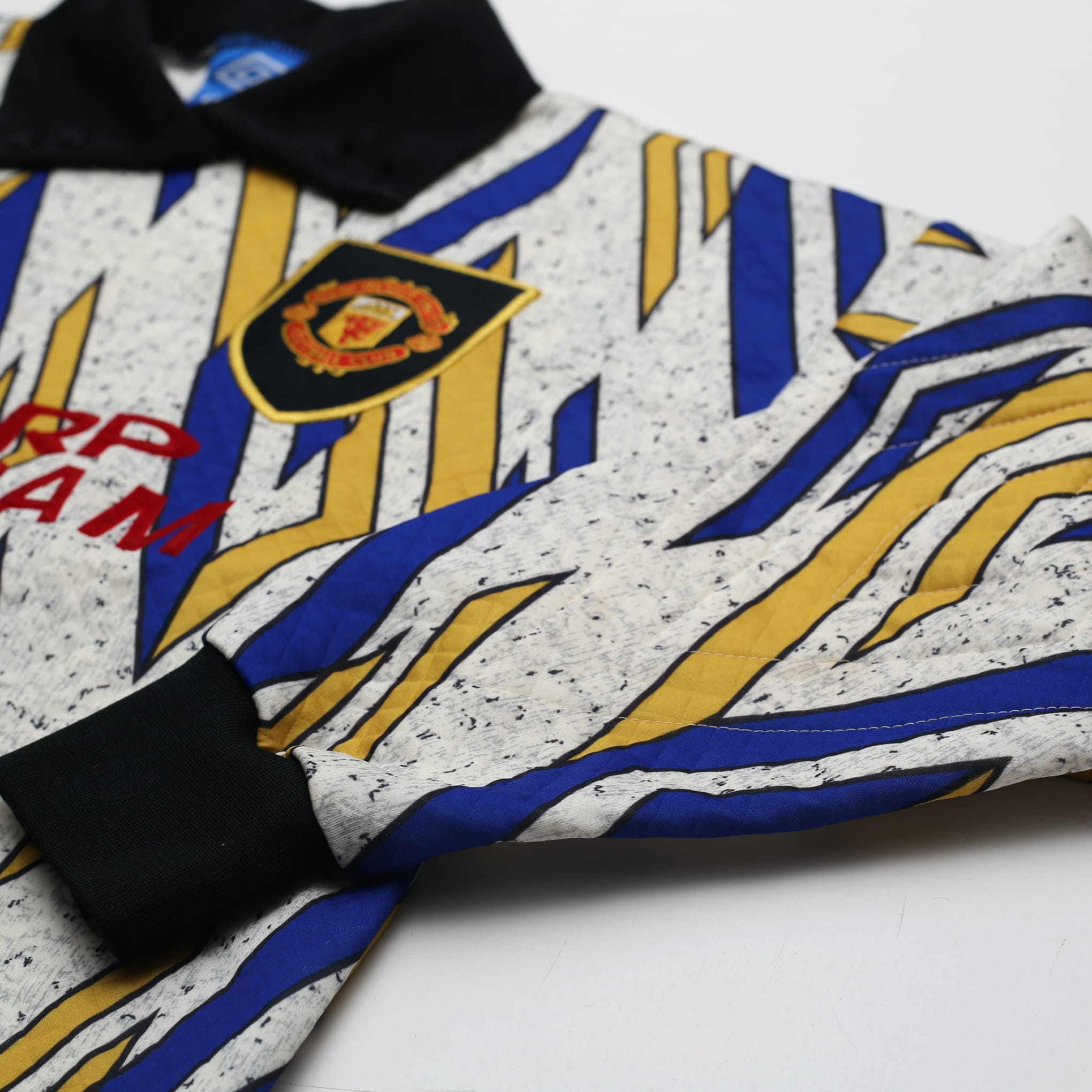 1993/95 Manchester United Vintage Umbro Away GK Football Shirt (S)