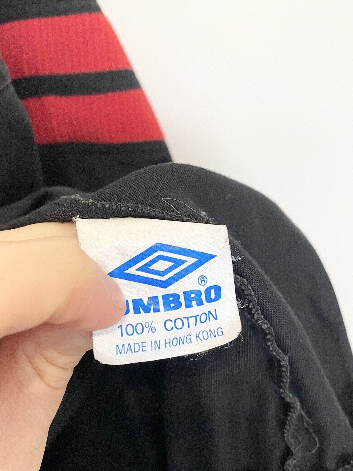 1993/95 MANCHESTER UNITED Vintage Umbro Drill Top Track Top (XL) Cantona Era