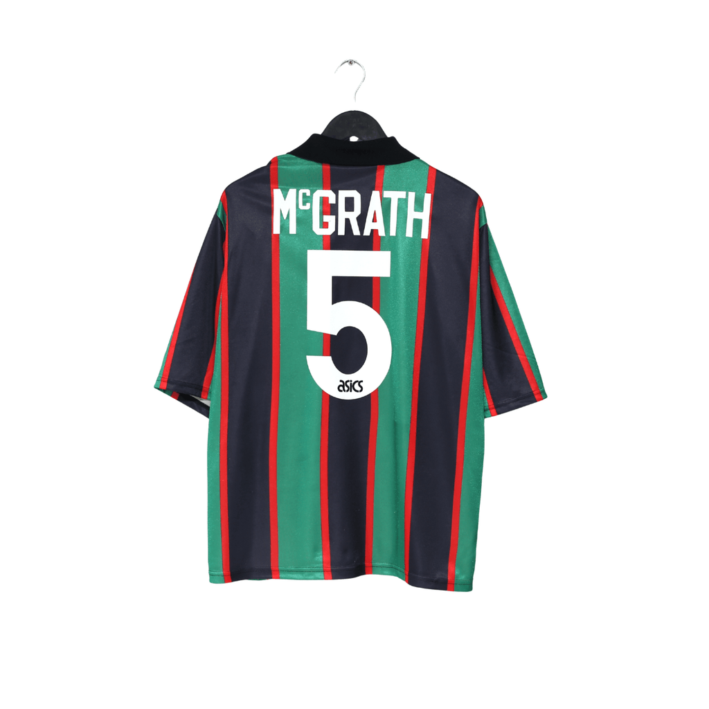 1993/95 McGRATH #5 Aston Villa Vintage Asics Away Football Shirt (XL)