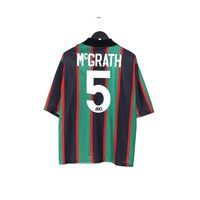 1993/95 McGRATH #5 Aston Villa Vintage Asics Away Football Shirt (XL)