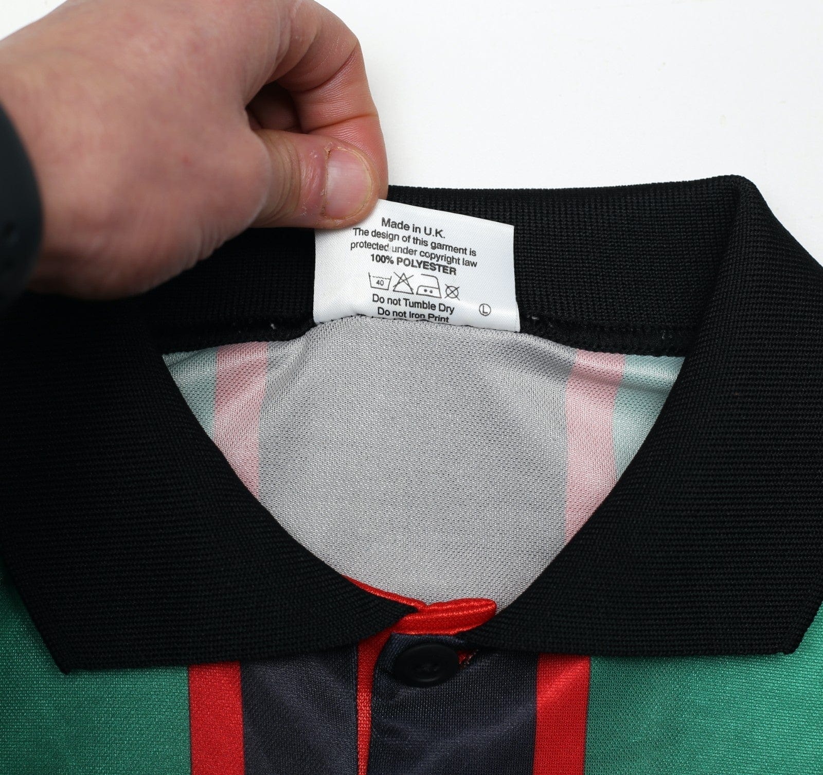 1993/95 McGRATH #5 Aston Villa Vintage Asics Away Football Shirt (XL)