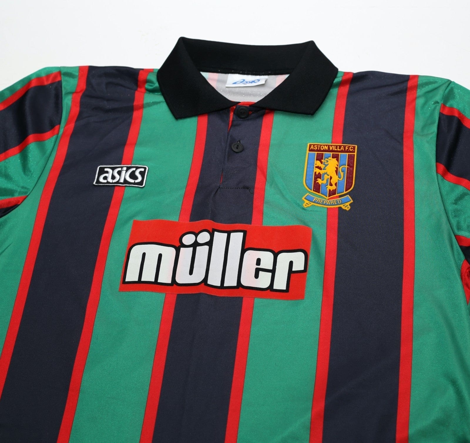 1993/95 McGRATH #5 Aston Villa Vintage Asics Away Football Shirt (XL)