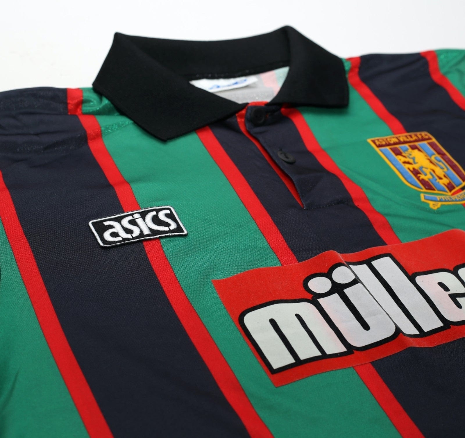 1993/95 McGRATH #5 Aston Villa Vintage Asics Away Football Shirt (XL)