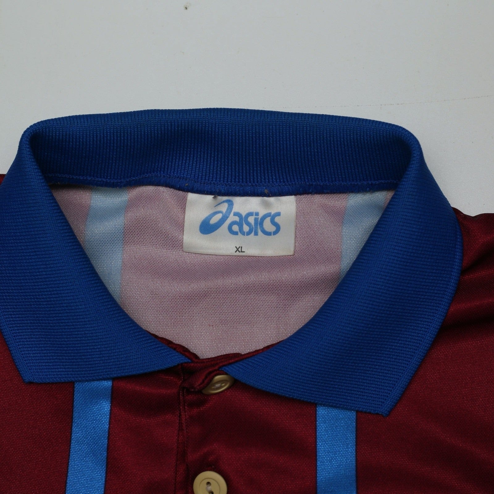 1993/95 McGrath #5 Aston Villa Vintage Asics Home Football Shirt (XL)
