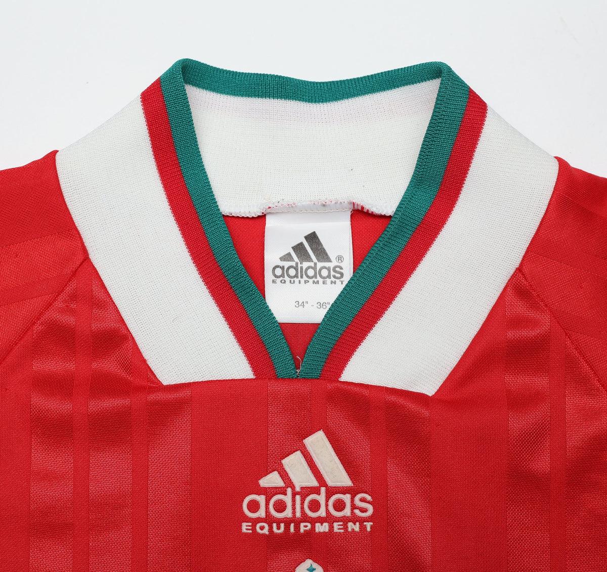 1993/95 McMANAMAN #17 Liverpool Vintage adidas Home Football Shirt (S) 34/36