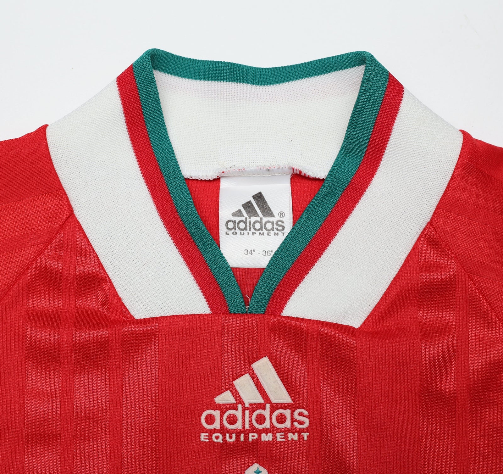 1993/95 McMANAMAN #17 Liverpool Vintage adidas Home Football Shirt (S) 34/36