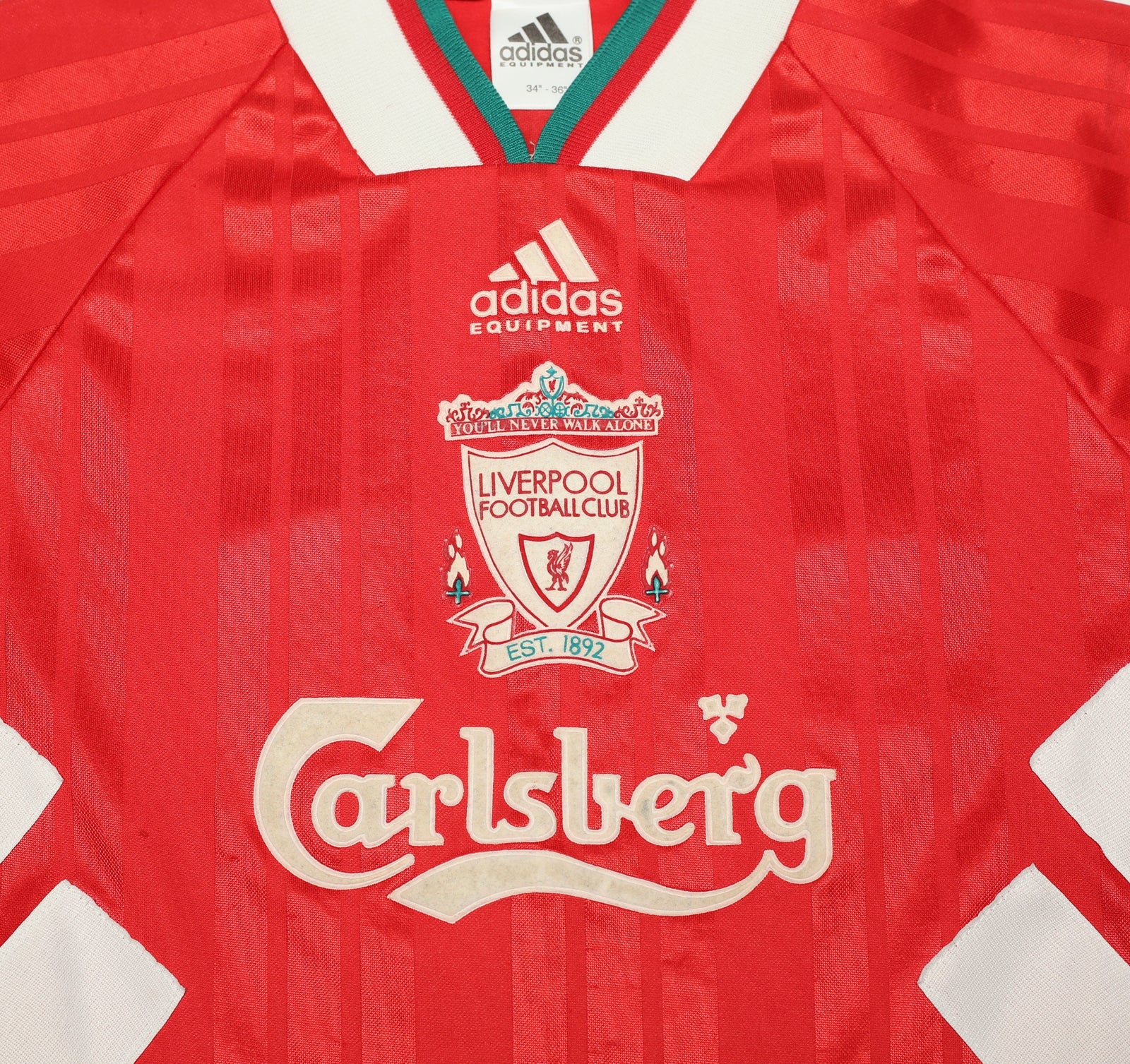 Liverpool 1992-1993 McManaman 17 Classic Football hotsell Jersey