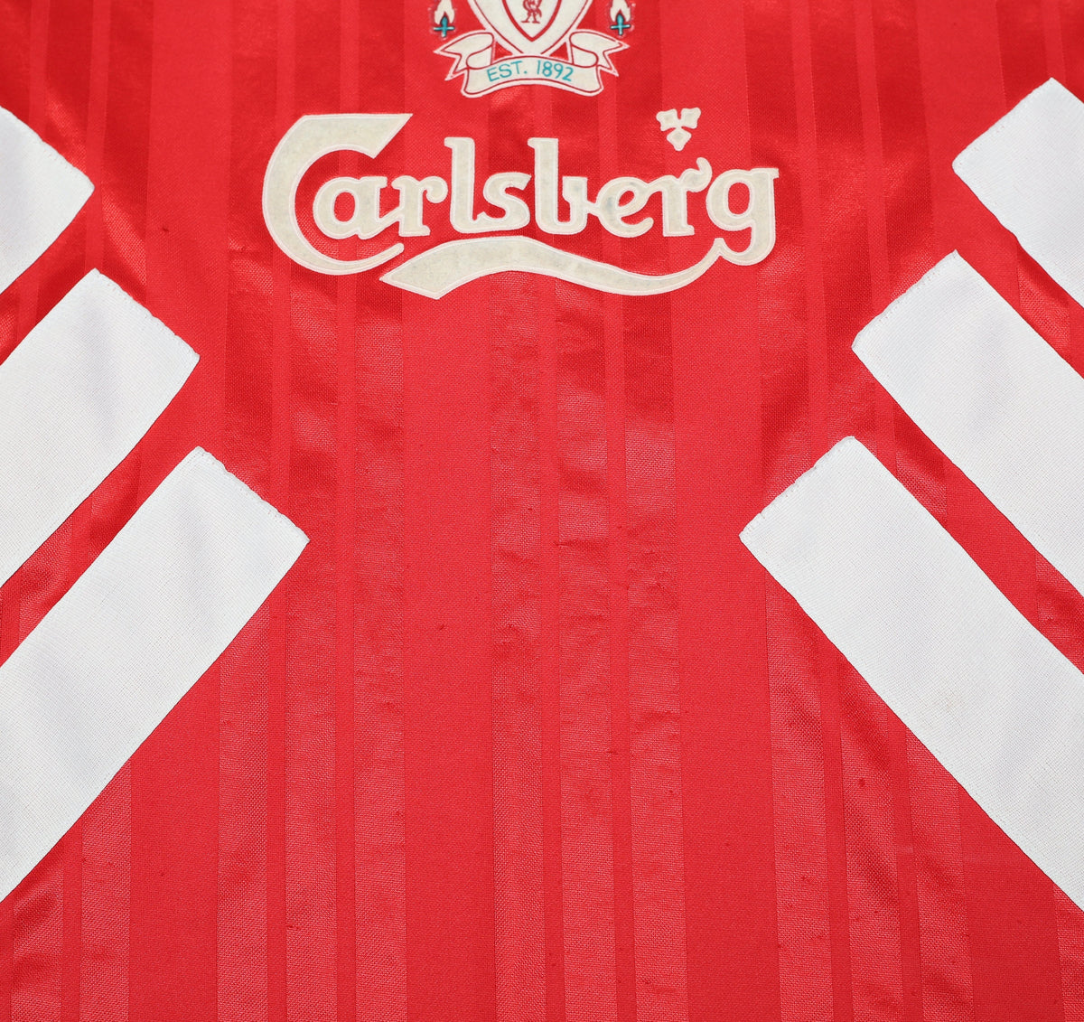 1993/95 McMANAMAN #17 Liverpool Vintage adidas Home Football Shirt (S) 34/36