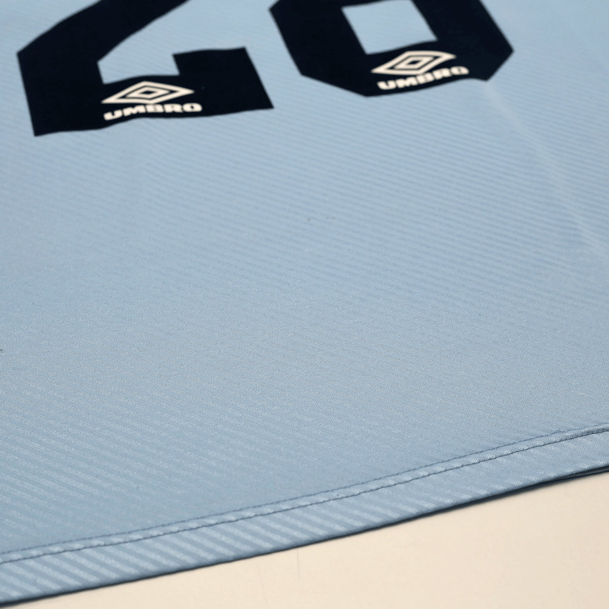 1993/95 Rosler #28 Manchester City Vintage Umbro Home Football Shirt (L)
