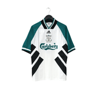 1993/95 Rush #9 Liverpool Vintage adidas Away Football Shirt (M/L) 40/42