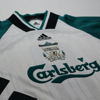 1993/95 Rush #9 Liverpool Vintage adidas Away Football Shirt (M/L) 40/42