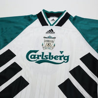 1993/95 Rush #9 Liverpool Vintage adidas Away Football Shirt (M/L) 40/42