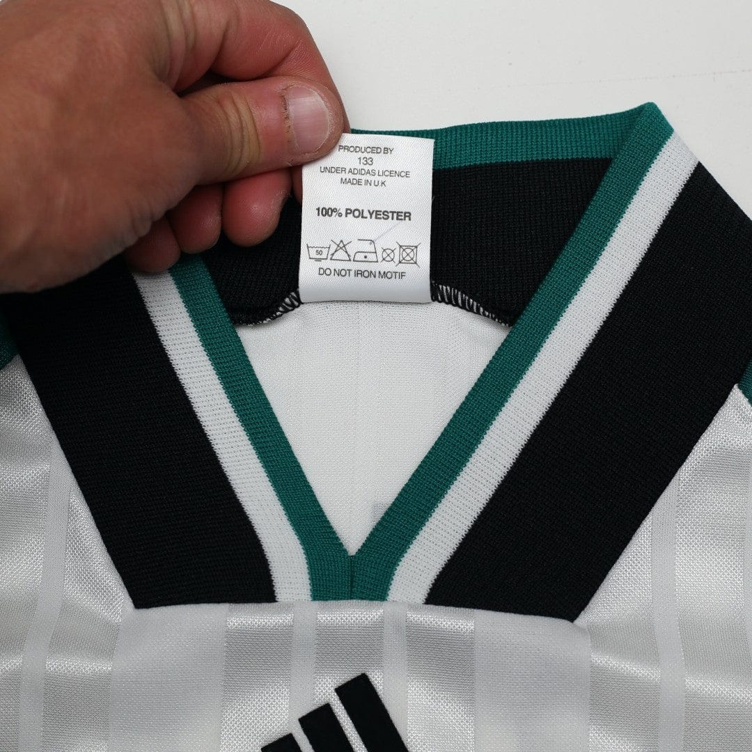 1993/95 Rush #9 Liverpool Vintage adidas Away Football Shirt (M/L) 40/42
