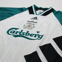1993/95 Rush #9 Liverpool Vintage adidas Away Football Shirt (M/L) 40/42