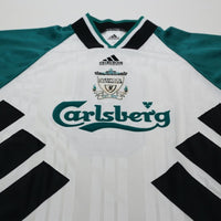 1993/95 Rush #9 Liverpool Vintage adidas Away Football Shirt (M/L) 40/42