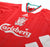 1993/95 RUSH #9 Liverpool Vintage adidas Equipment Home Football Shirt (M)