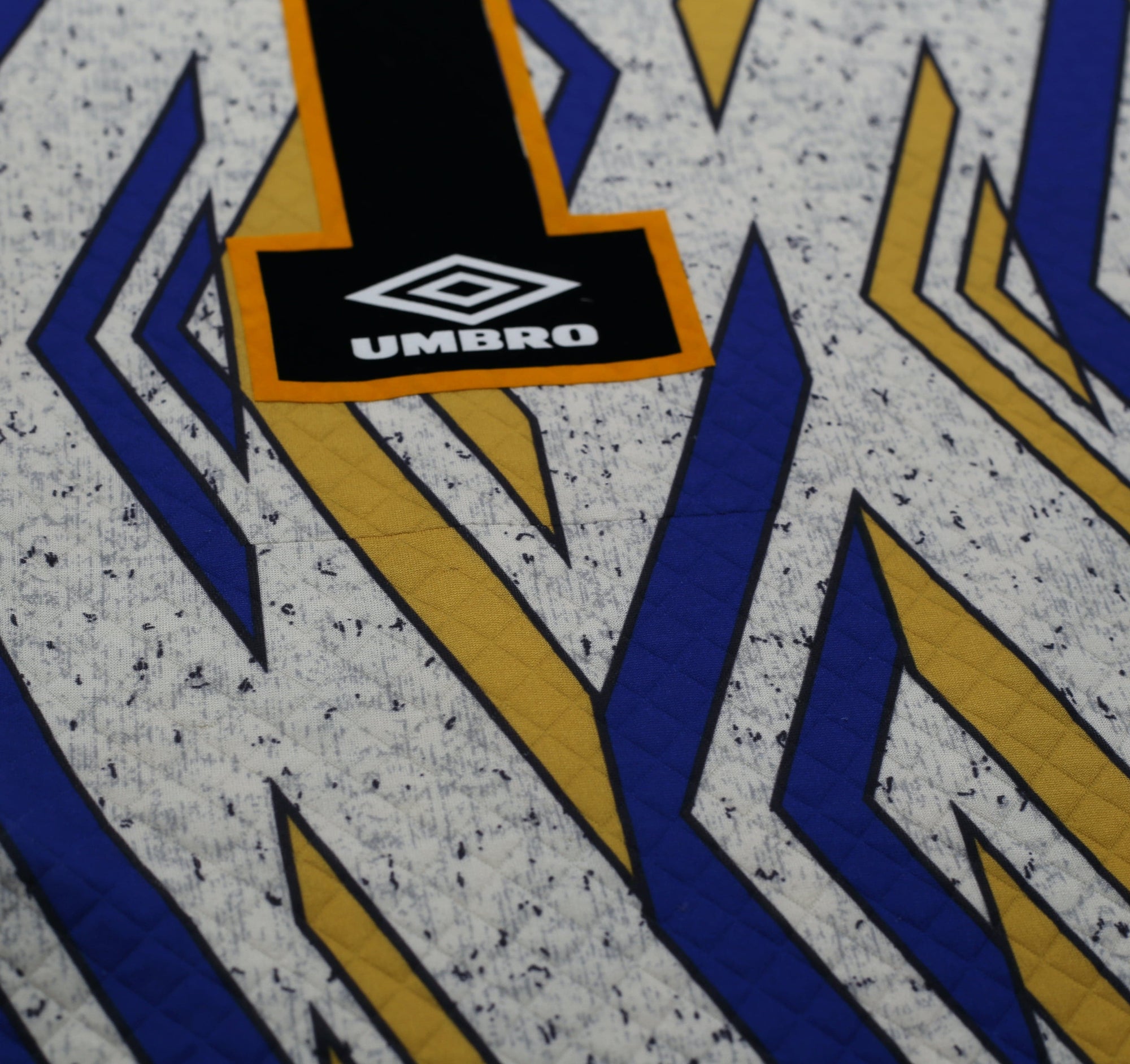 1993/95 SCHMEICHEL #1 Manchester United Vintage Umbro Away GK Football Shirt (L)