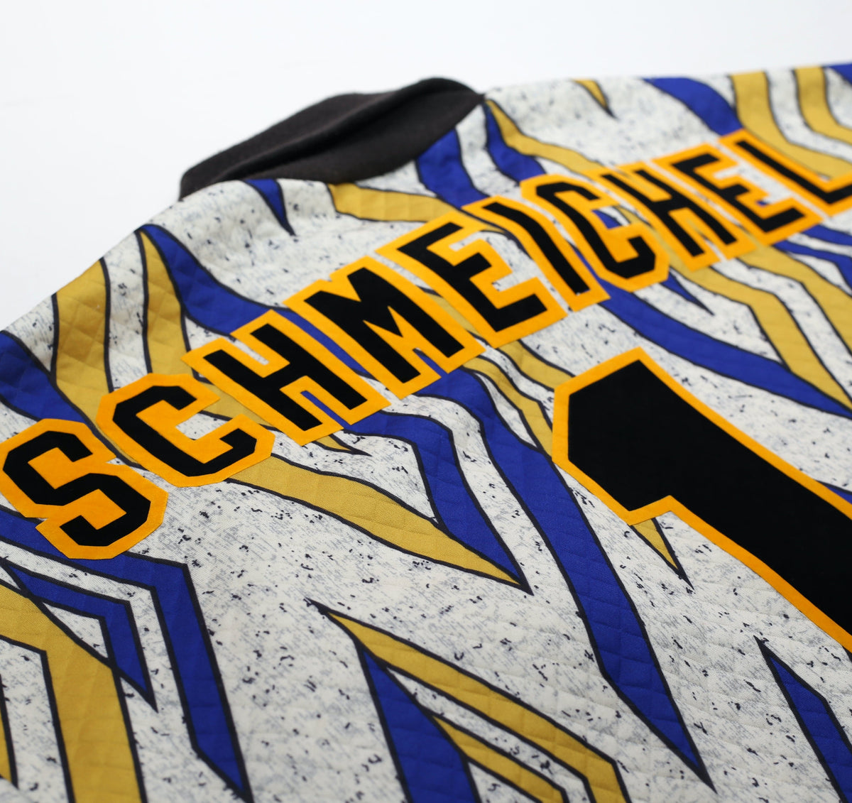 1993/95 SCHMEICHEL #1 Manchester United Vintage Umbro Away GK Football Shirt (L)