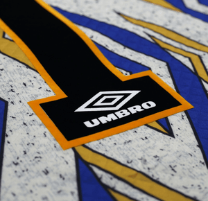 1993/95 SCHMEICHEL #1 Manchester United Vintage Umbro Away GK Football Shirt (S)