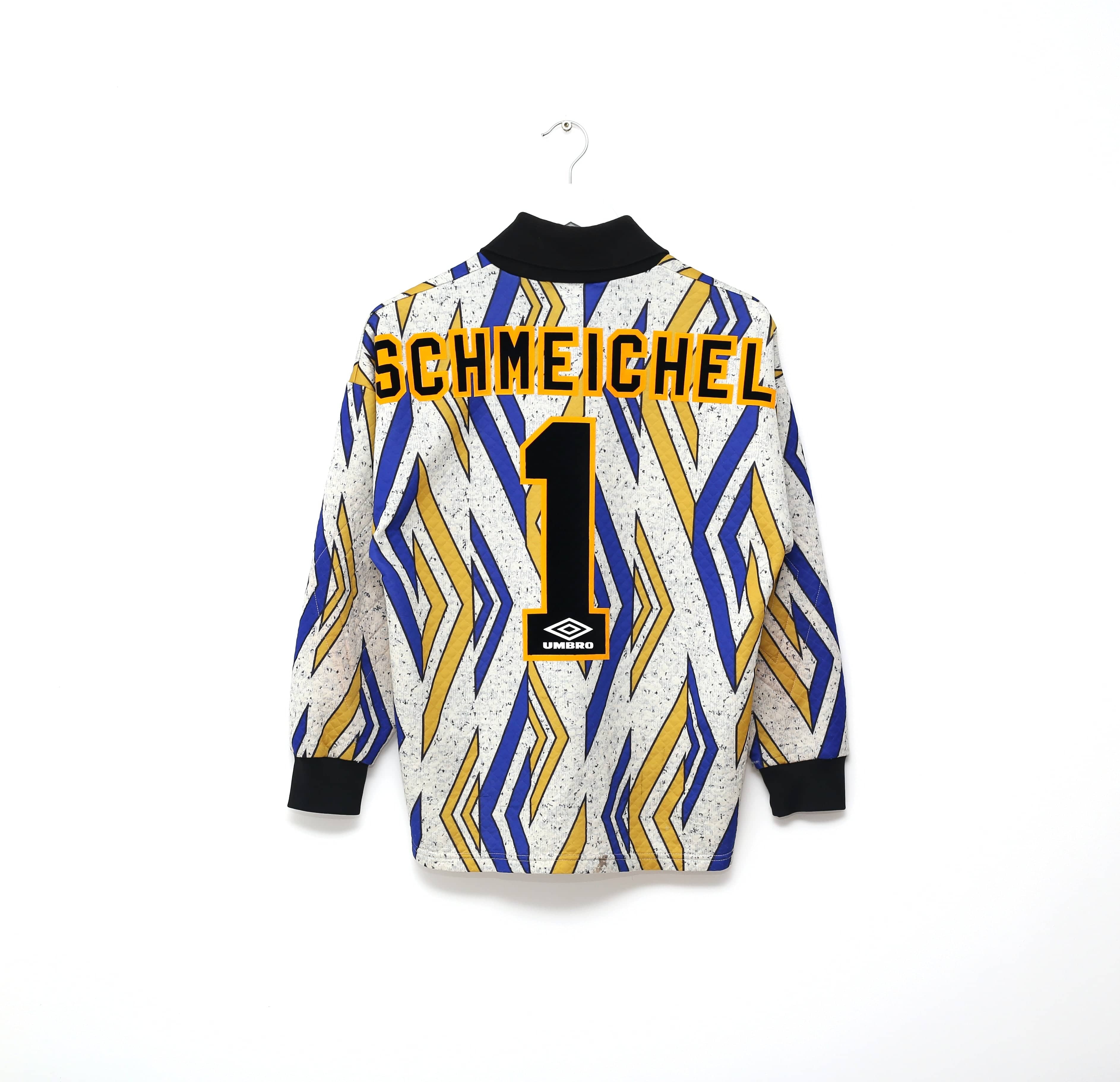 Peter Schmeichel Manchester United Retro Goalkeeper Shirt 1993-94