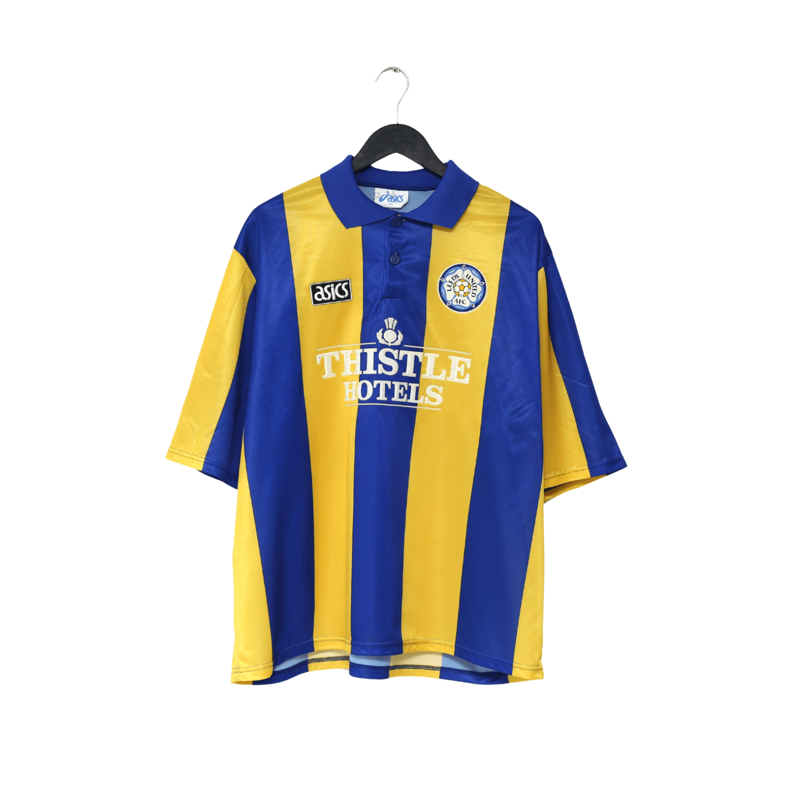 1993/95 SPEED #11 Leeds United Vintage ASICS Away Football Shirt (XXL)