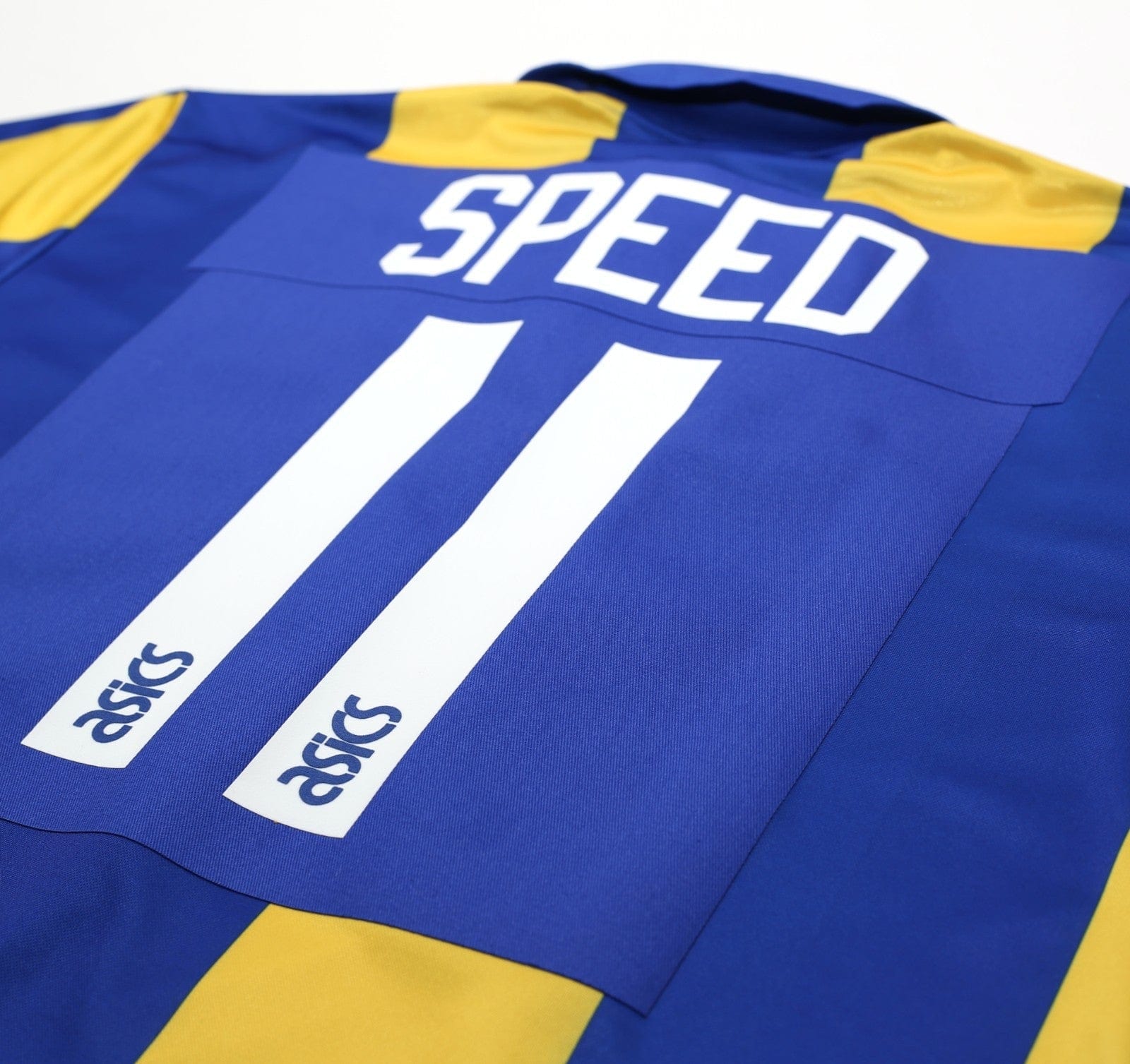 1993/95 SPEED #11 Leeds United Vintage ASICS Away Football Shirt (XXL)
