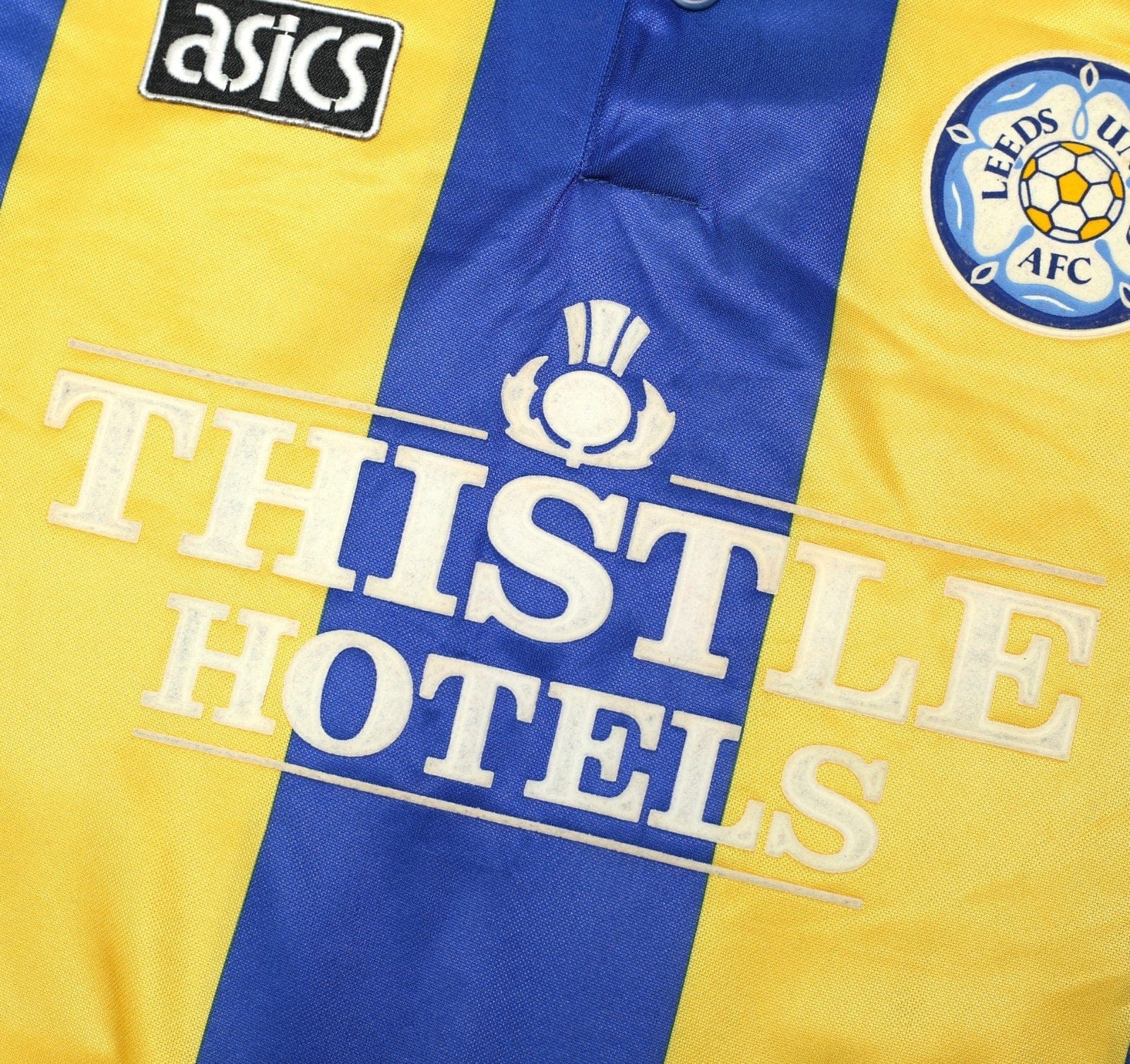 1993/95 SPEED #11 Leeds United Vintage ASICS Away Football Shirt (XXL)