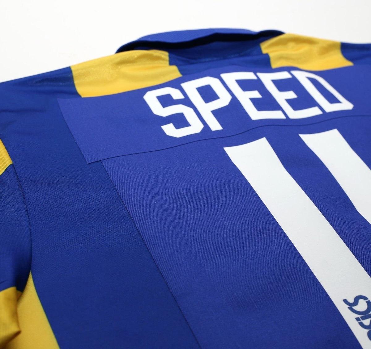 1993/95 SPEED #11 Leeds United Vintage ASICS Away Football Shirt (XXL)