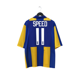 1993/95 Speed #11 Leeds United Vintage ASICS Away Football Shirt (XXL)