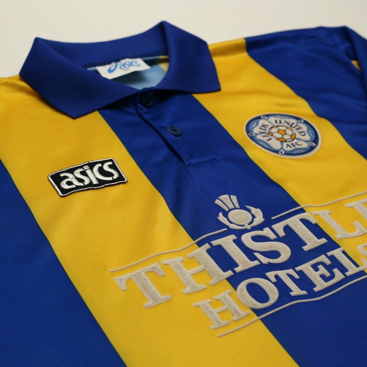 1993/95 Speed #11 Leeds United Vintage ASICS Away Football Shirt (XXL)