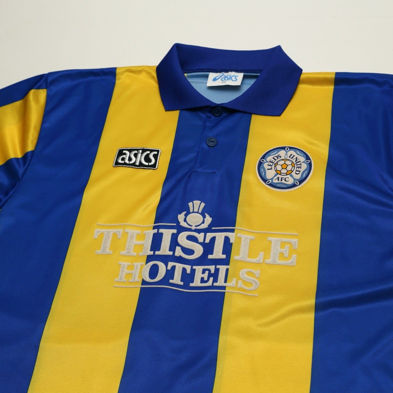 1993/95 Speed #11 Leeds United Vintage ASICS Away Football Shirt (XXL)