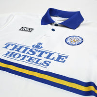 1993/95 Speed #11 Leeds United Vintage ASICS Home Football Shirt (L)