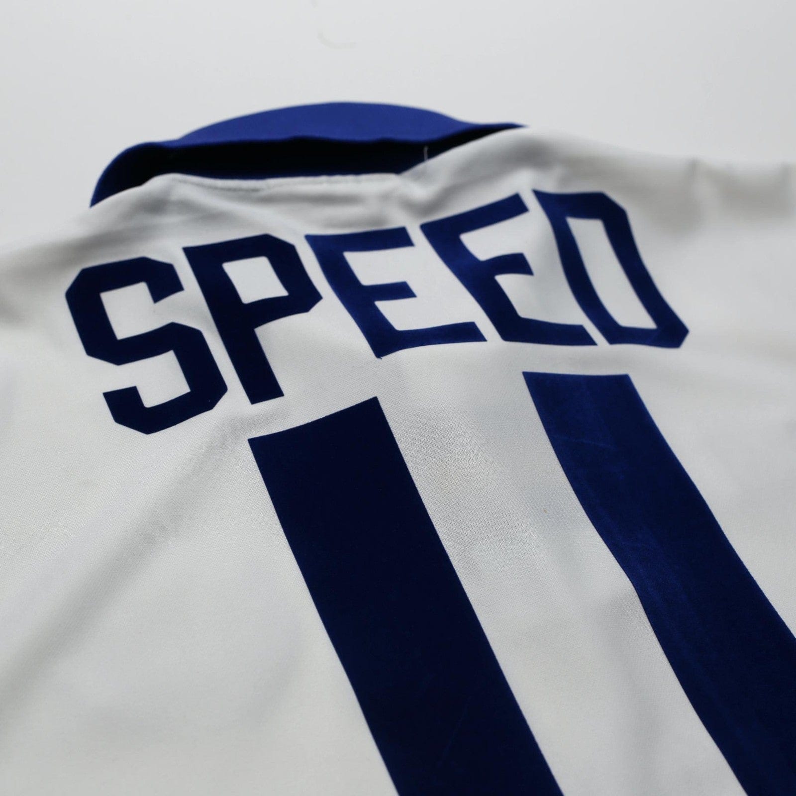 1993/95 Speed #11 Leeds United Vintage ASICS Home Football Shirt (L)