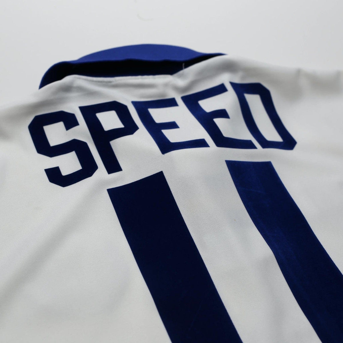 1993/95 Speed #11 Leeds United Vintage ASICS Home Football Shirt (L)