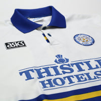 1993/95 Speed #11 Leeds United Vintage ASICS Home Football Shirt (L)