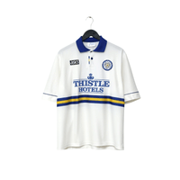 1993/95 Speed #11 Leeds United Vintage ASICS Home Football Shirt (L)