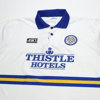 1993/95 Speed #11 Leeds United Vintage ASICS Home Football Shirt (XXL)