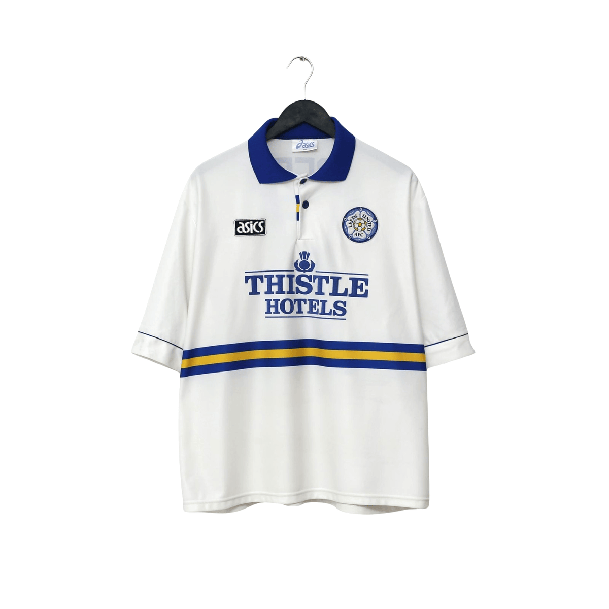 1993/95 Speed #11 Leeds United Vintage ASICS Home Football Shirt (XXL)