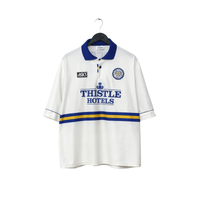 1993/95 Speed #11 Leeds United Vintage ASICS Home Football Shirt (XXL)